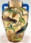 Hook a Moser fish vase