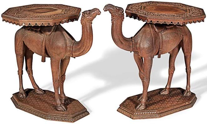 Camel side tables
