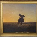 Gaucho on horseback painting