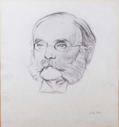 William Rothenstein portrait