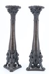English candlesticks created with Egyptian style
