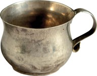 Rare 17th century silver mug by female silversmith emerges at Surrey auction