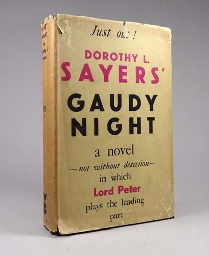 Gaudy Night first edition