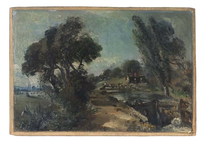 John Constable’s Flatford Lock 