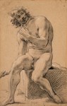 Hercules study for a wall hanging