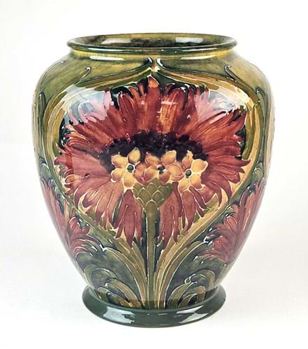 Moorcroft Revived Cornflower vase
