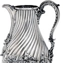 George III silver wine jug