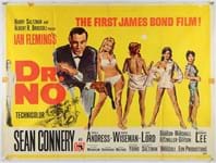 First 007 film Dr No still a thriller for poster fans
