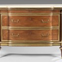 Louis XVI marble topped commode 