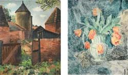 Double values: Cedric Morris picture with another work on the back emerges in Cambridge