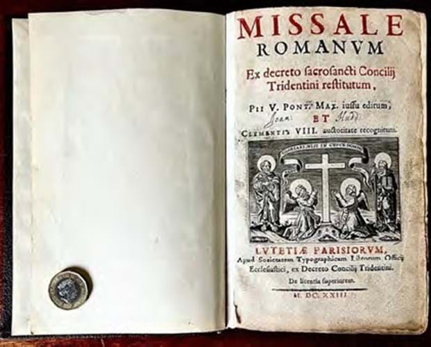 Roman Missal prayer book