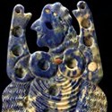 Lapis lazuli carving