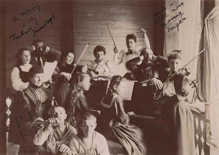 Finnish party photograph