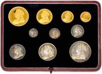 Heads you win a final proof coin set bearing Queen Victoria’s portrait
