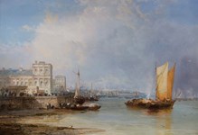 Webb depicts majesty of Greenwich Palace in smaller form