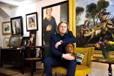 Son of prolific artist Robert Lenkiewicz opens gallery in south Devon town