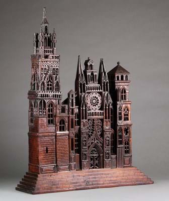 Cathedral architectural model