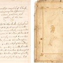 Elizabethan manuscript on cheese