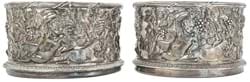 Silver owned by the 'Golden Ball' gambler who frittered away a fortune comes to auction