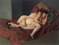 German artist Scholz's 'scandalous' picture takes six-figure sum at auction