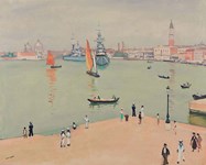 Albert Marquet's view of warships in Venice emerges at Drouot sale