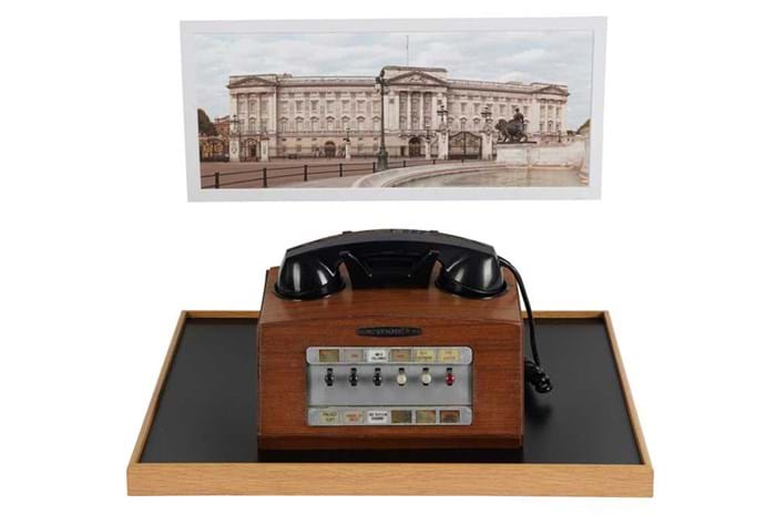 Dictorgraph telephone exchange