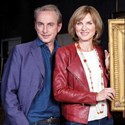 Philip Mould and Fiona Bruce
