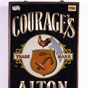 Courages Alton Ales Stout sign