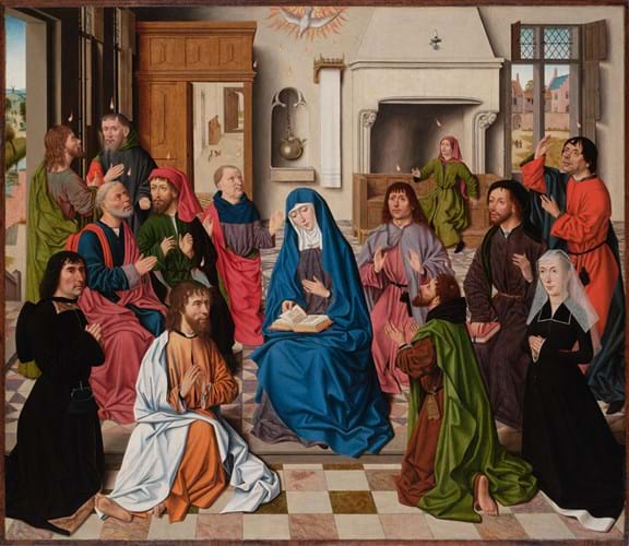 ‘Pentecost’ by The Master of the Baroncelli Portraits