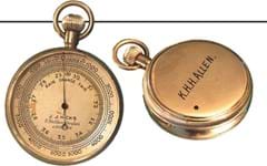 One-off pocket barometer altimeter was used for mining