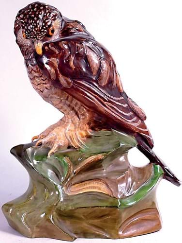Hawk owl figure