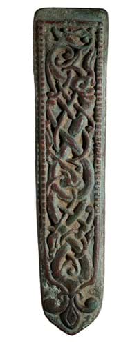 11th century bronze die