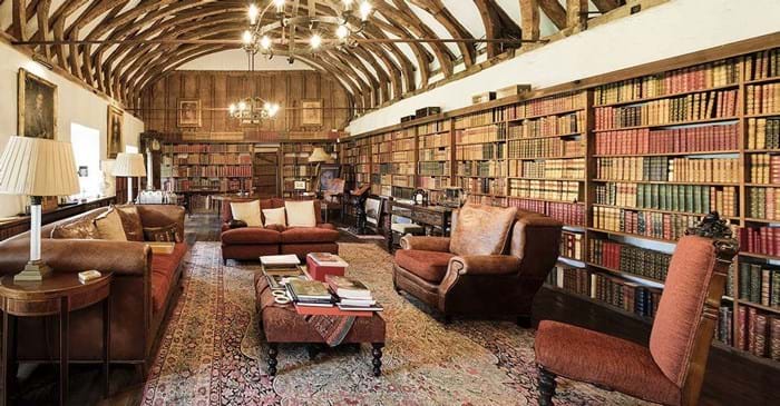 Beeleigh Abbey library