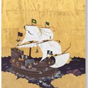 Japanese style ship picture