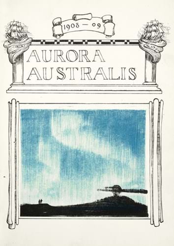 Aurora Australis from Shackleton’s National Antarctic Expedition
