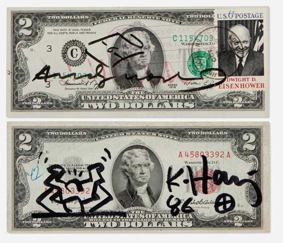Two-dollar bills