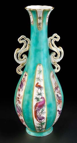 Chelsea porcelain vase