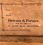 Hewson & Forster: ‘the home of art in Sheffield’