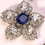 Cherry pick: sapphire and diamond Cartier brooch comes to Dawsons