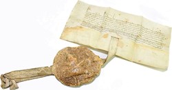 All forgiven: medieval document relating to rebellion soars above estimate