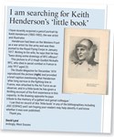 ATG letter: Keith Henderson ‘little book’ plea answered