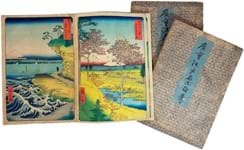 Hiroshige hauled out of a cupboard
