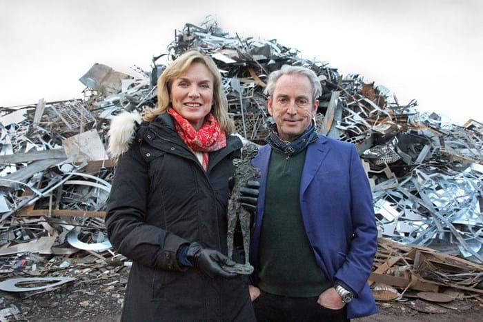 Philip Mould and Fiona Bruce