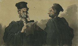 Honoré Daumier takes on the law