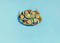 Pop art at Hindman puts avocado salad on the menu
