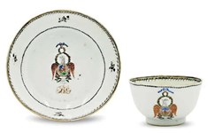 Chinese export porcelain made for the Society of the Cincinnati