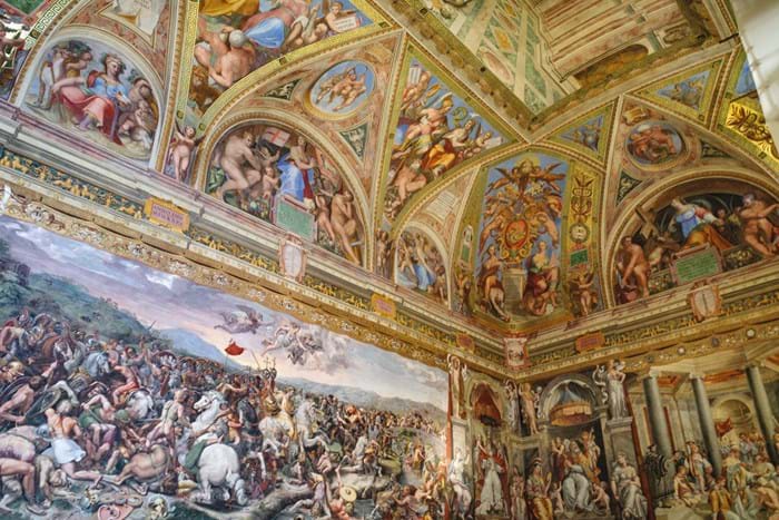 Hall of Constantine at Vatican Museums