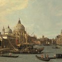 Canaletto painting of Grand Canal 