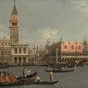 Canaletto painting of the Doge’s Palace