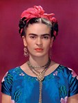 The web shop window: photograph of Frida Kahlo
